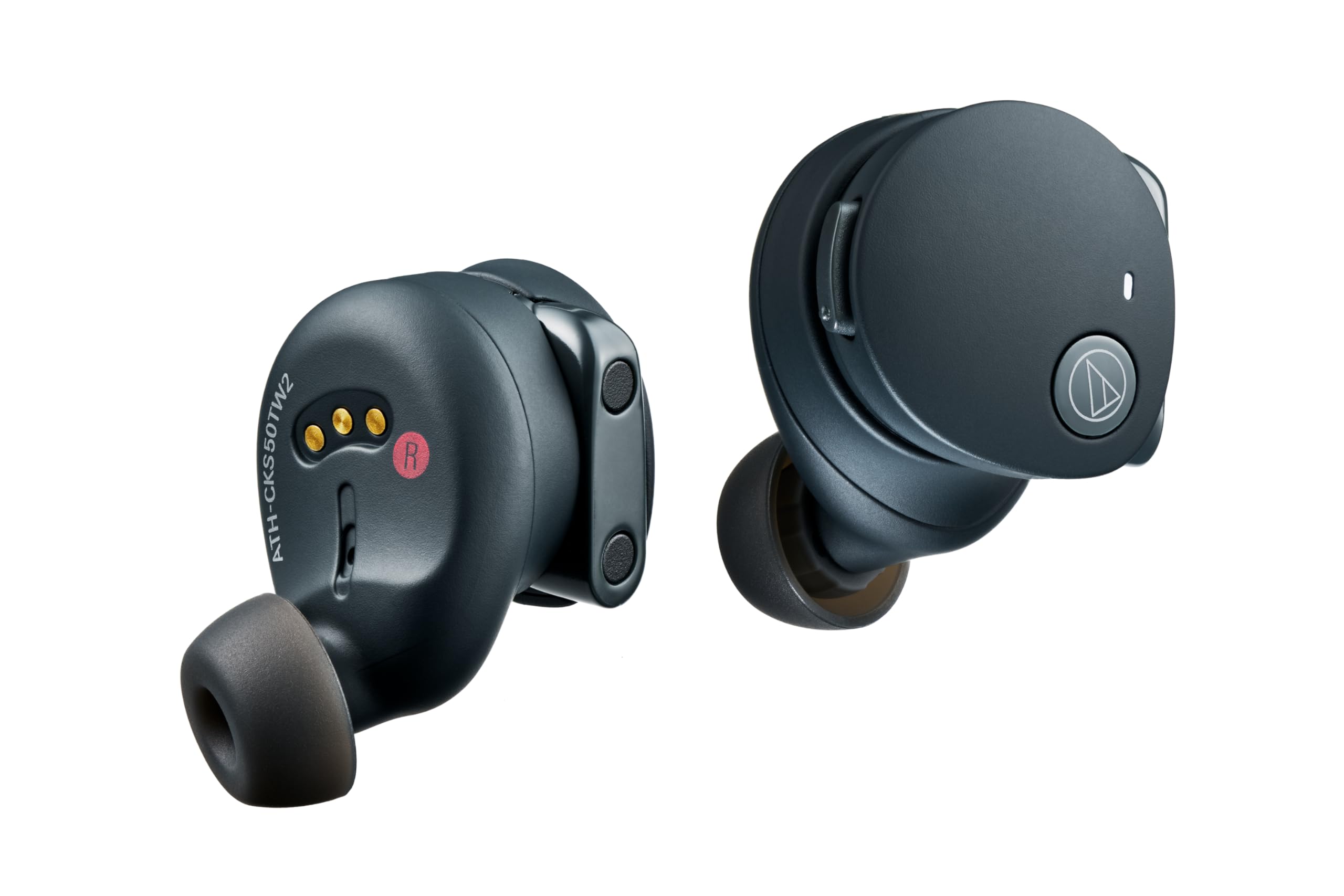 Amazon.co.jp: audio-technica ATH-CKS50TW2 BK 完全ワイヤレス