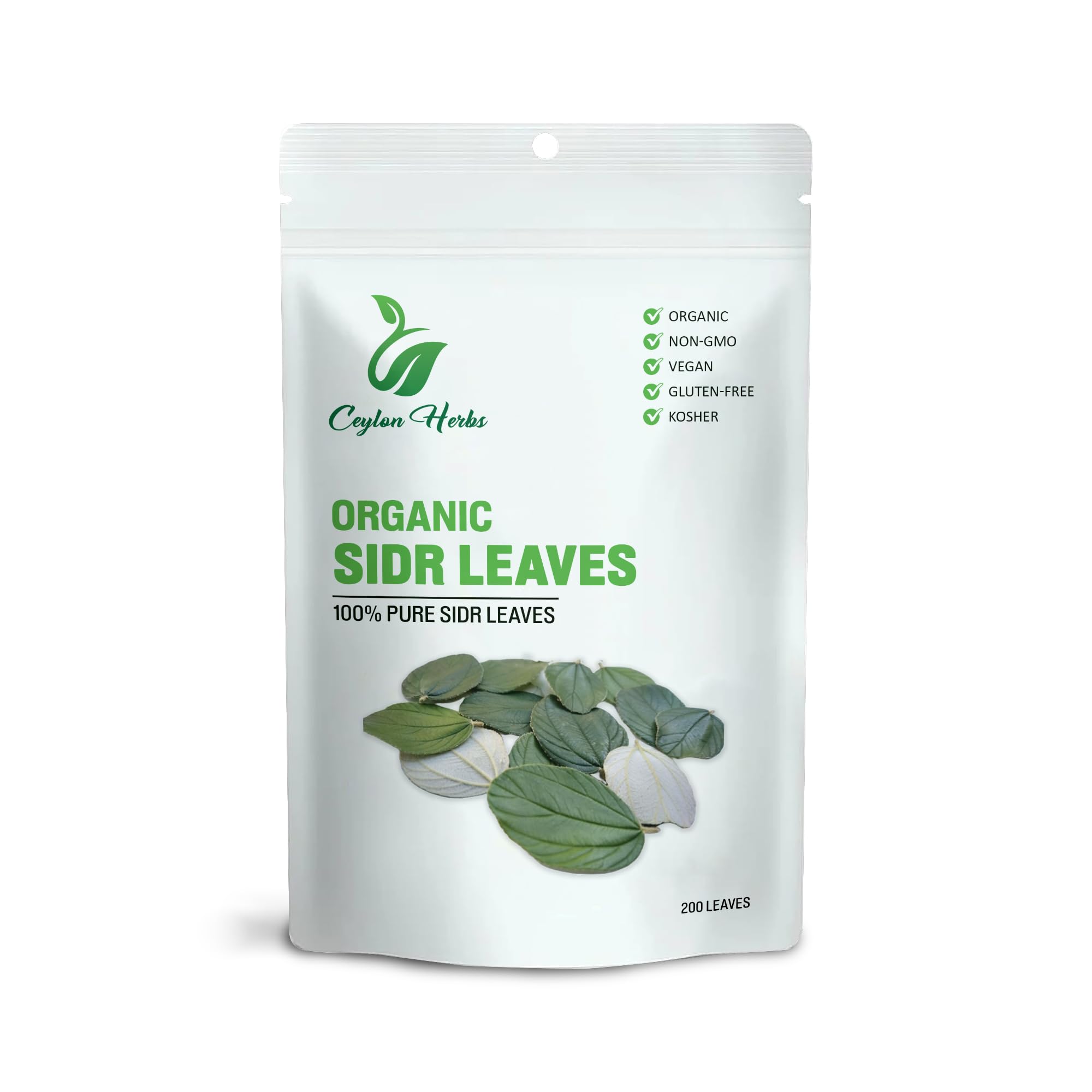 Dried SIDR Leaves - 100% Pure, Organic, Sun-Dried Leaves Healthy Well Cleaned Leaves