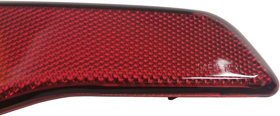 Pair Rear Bumper Reflector Compatible with 2014 2015 2016 2017 2018 Jeep Cherokee Accessories 68105145AC,68105145AC,