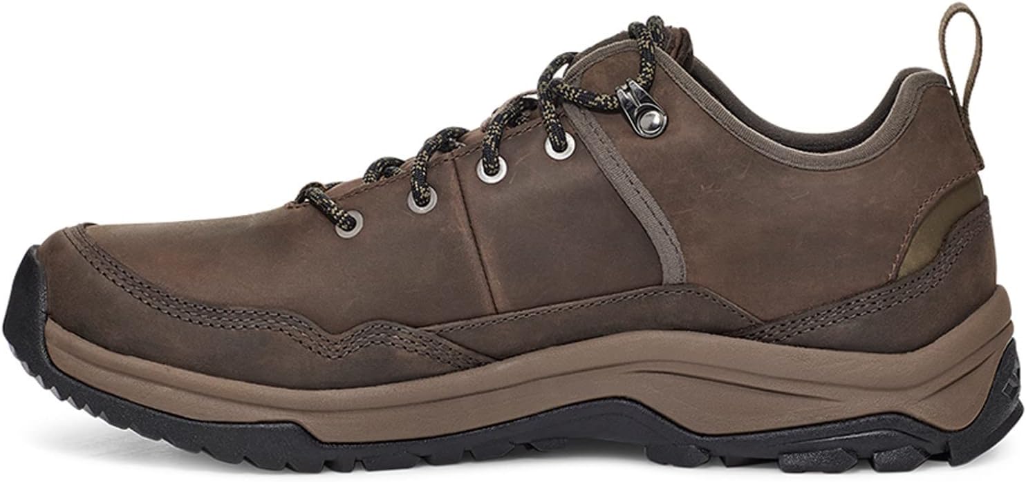 Teva Men's Riva RP Hiking Shoe, Dark Brown/Olive, 12