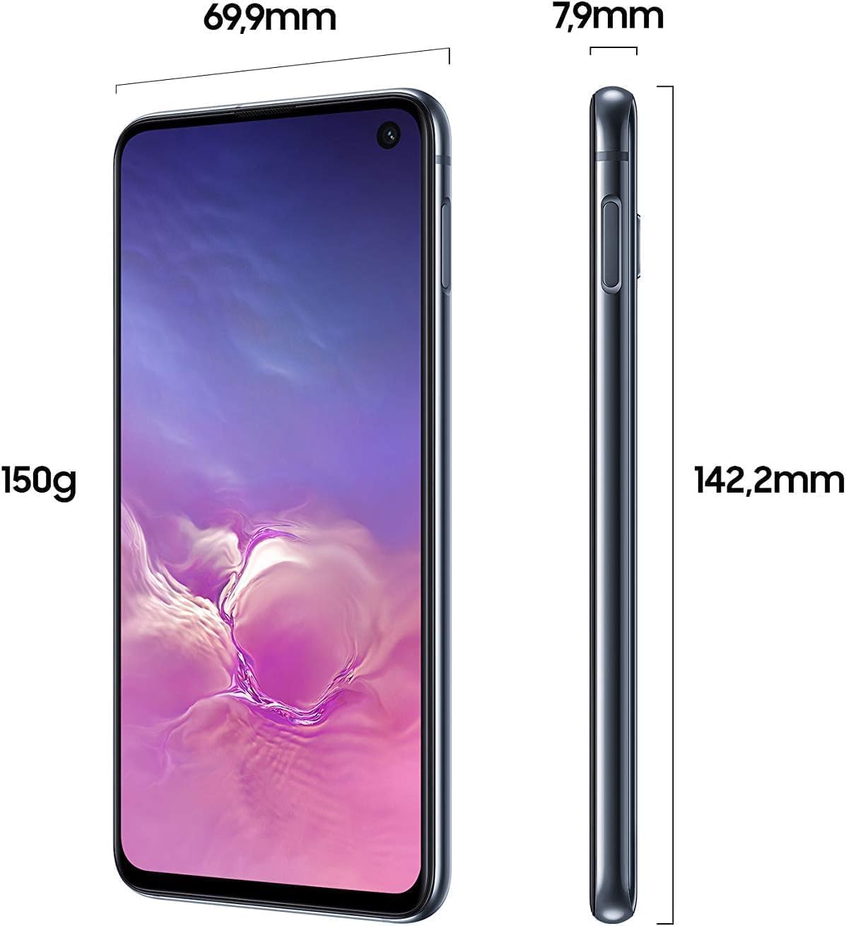 スマートフォン本体 SAMSUNG - Galaxy s10e prism black Amazon.com: Samsung Galaxy S10e, 128GB, Prism Black