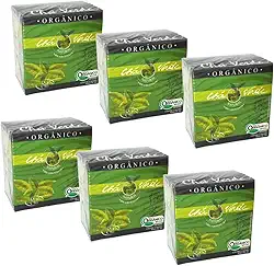 Kit 6cx Chá Verde Orgânico (60 sachês) Campo Verde