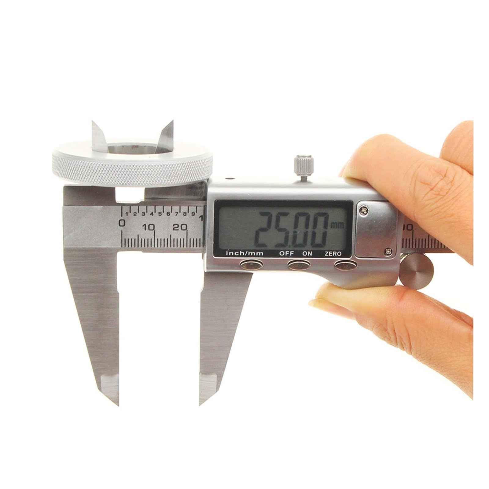 Suwmiarka 0-200 mm 8-calowa suwmiarka cyfrowa ze stali nierdzewnej Elektroniczna suwmiarka cyfrowa Suwmiarki 200 mm w metalowej obudowie Suwmiarka cyfrowa Precyzyjne pomiary