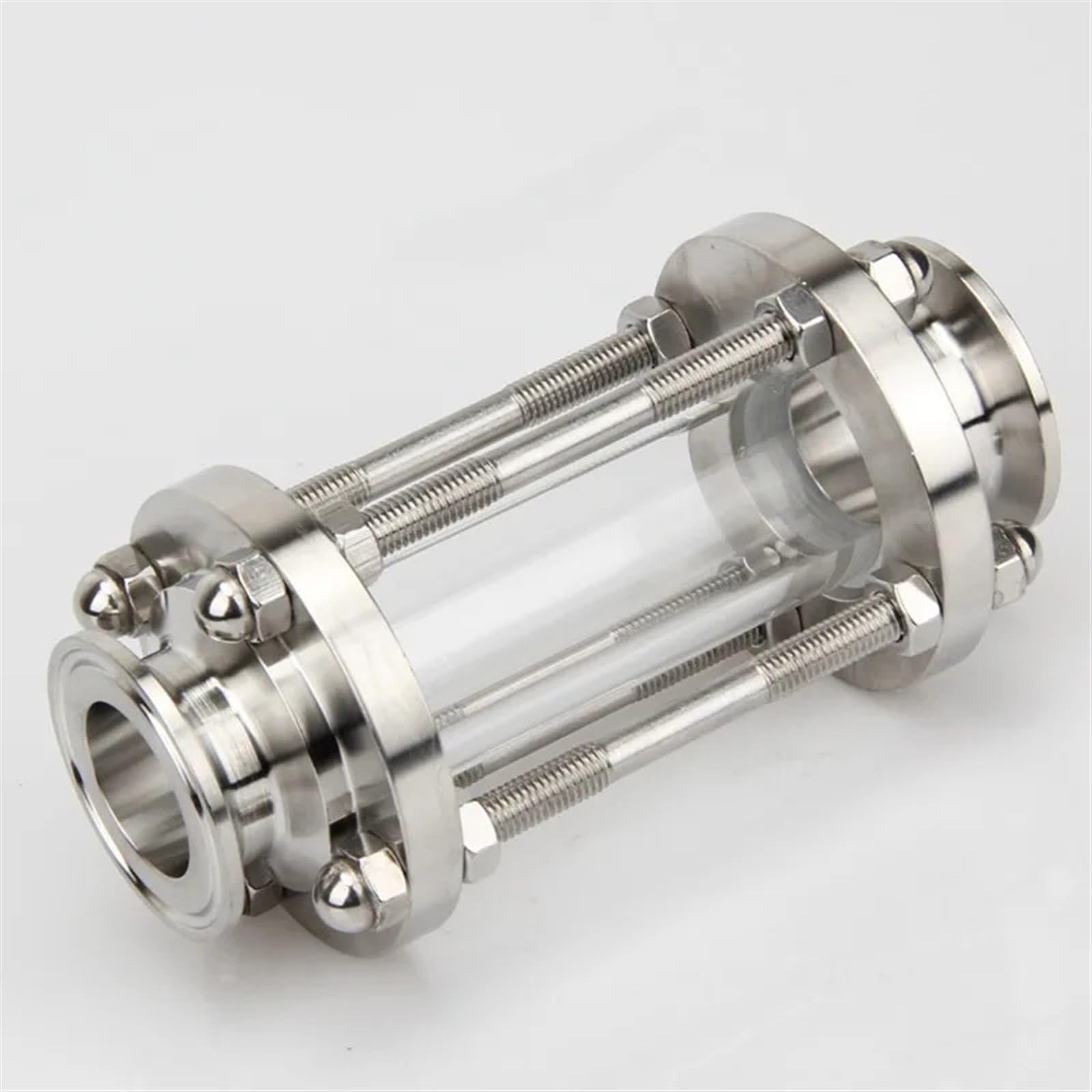 Tri-clamp In Acciaio Inox 304 | Vetro Spia Sanitario Per Flusso Liquido E Gas, Tipo 38