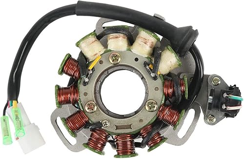 Miniatura 6 de TCT-MOTORPARTS Bobina del estator de la ignición del magneto del rotor del volante cabida para Yamaha Banshee 350 1995-2006