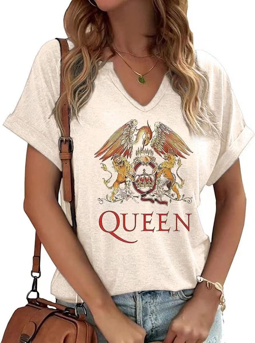 BeopjeskWomen's Vintage Western Cowboy Graphic Tees Retro Steer Skull Cowgirl Country Music Cowboy T-Shirt Tops