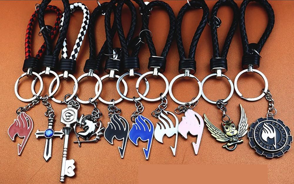 FAIRY TAIL フェアリーテイル グッズ キーホルダー ナツ グレイ Amazon.co.jp: ナツ キーホルダー フェアリーテイル ギルド 鍵