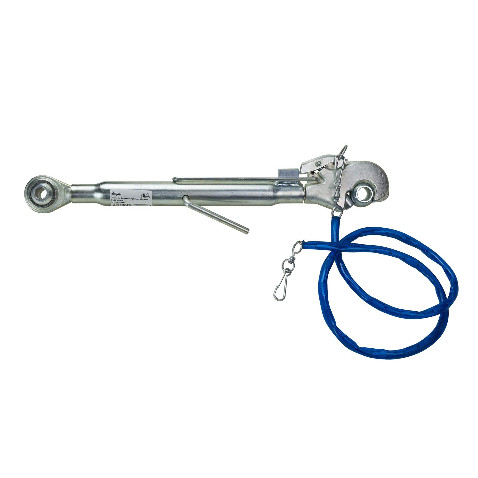 DEMA Oberlenker Schnellfang Kat 1/2 620–890mm M30x3,5 Traktor Zugstange