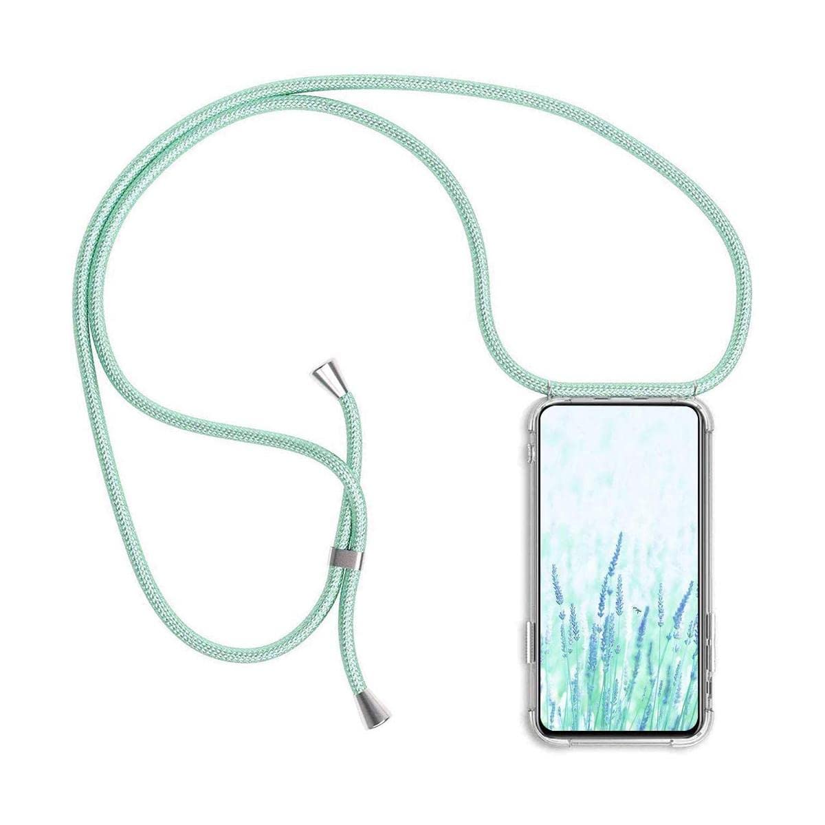 Funda Colgante Con Correa Ajustable Para Xiaomi Mi 10T Lite 5G – TPU Transparente, Protección Antigolpes Y Diseño Práctico Para Llevar Al Cuello O Bandolera