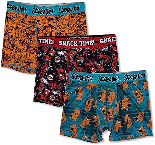 Boys Scooby Doo Boxer Briefs, 3 Pack (6)