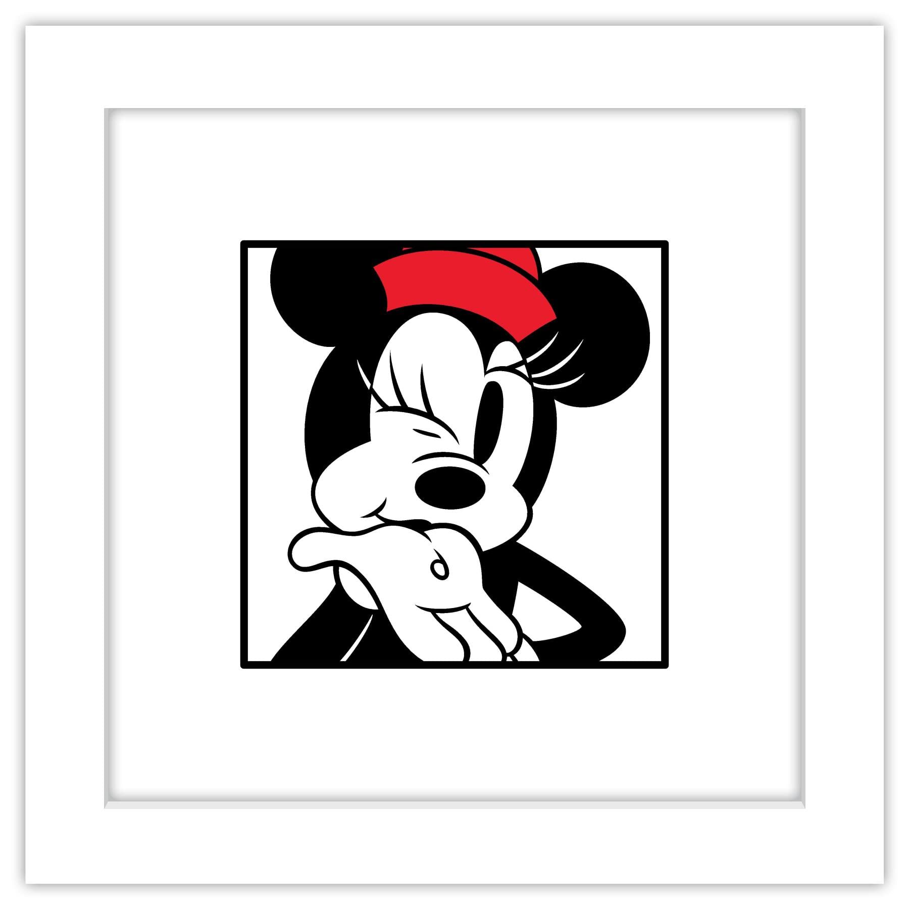 The Disney Kiss ポスター　ミッキー　ミニー Amazon.com: Trends International Gallery Pops Disney Mickey Mouse