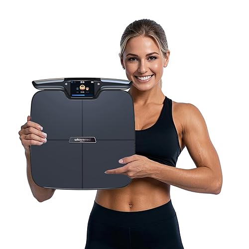 Báscula inteligente para peso corporal con IMC, masa muscular de grasa corporal, 8 electrodos, frecuencia doble, alta precisión, aplicación móvil