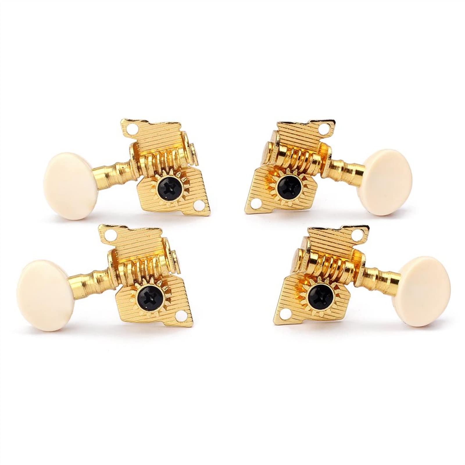 2L2R Ukulele Guitar Gold Tuning Pegs Accordatori Per Parti Di Ricambio Per Chitarra Ukulele A 4 Corde Piroli Accordatura per Chitarra