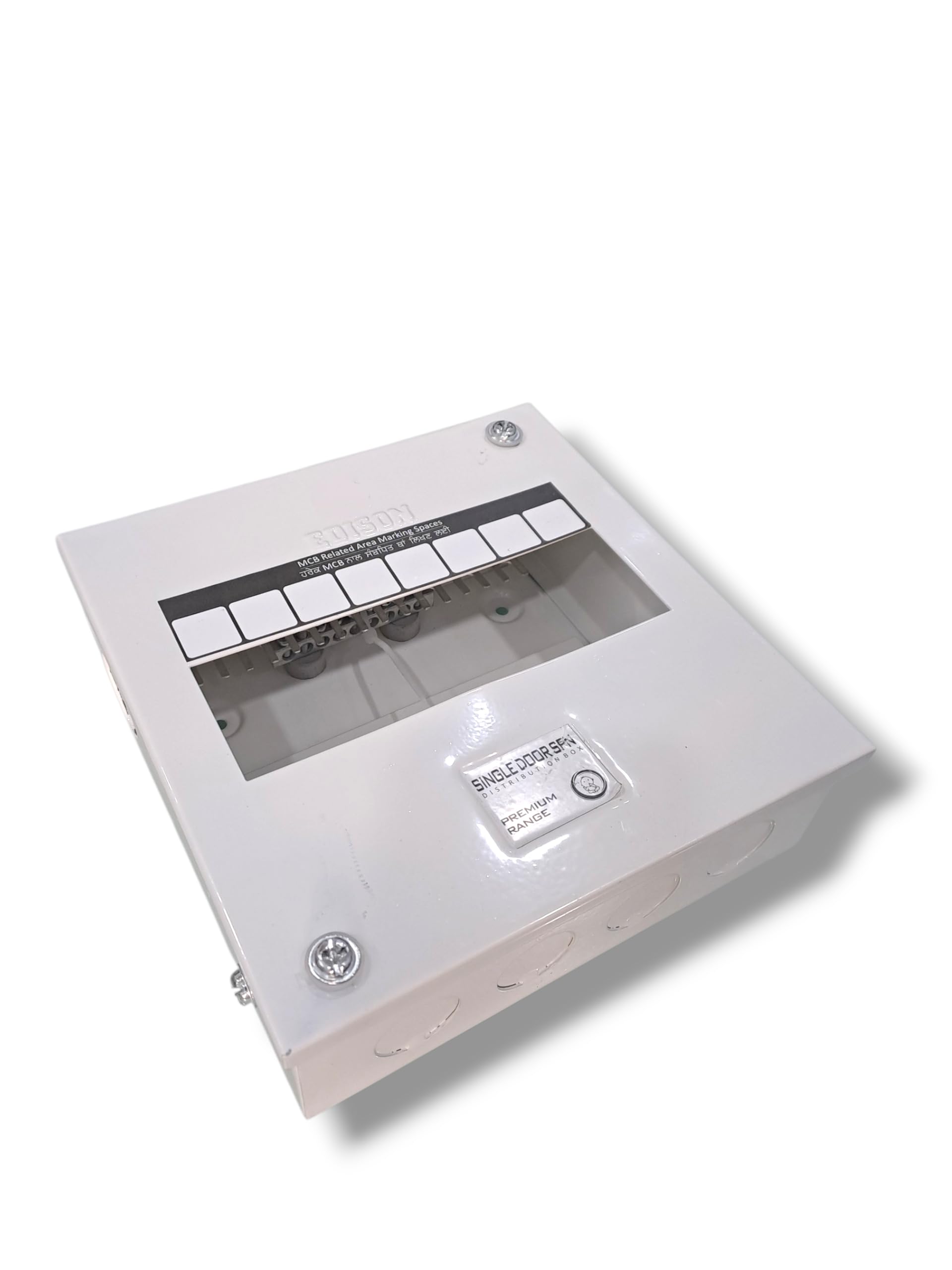 MCB DISTRIBUTION BOX SINGLE DOOR (8 WAY MCB BOX)