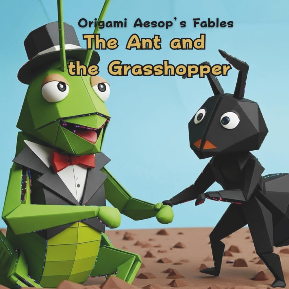 The Ant and the Grasshopper: Origami Aesop's Fables