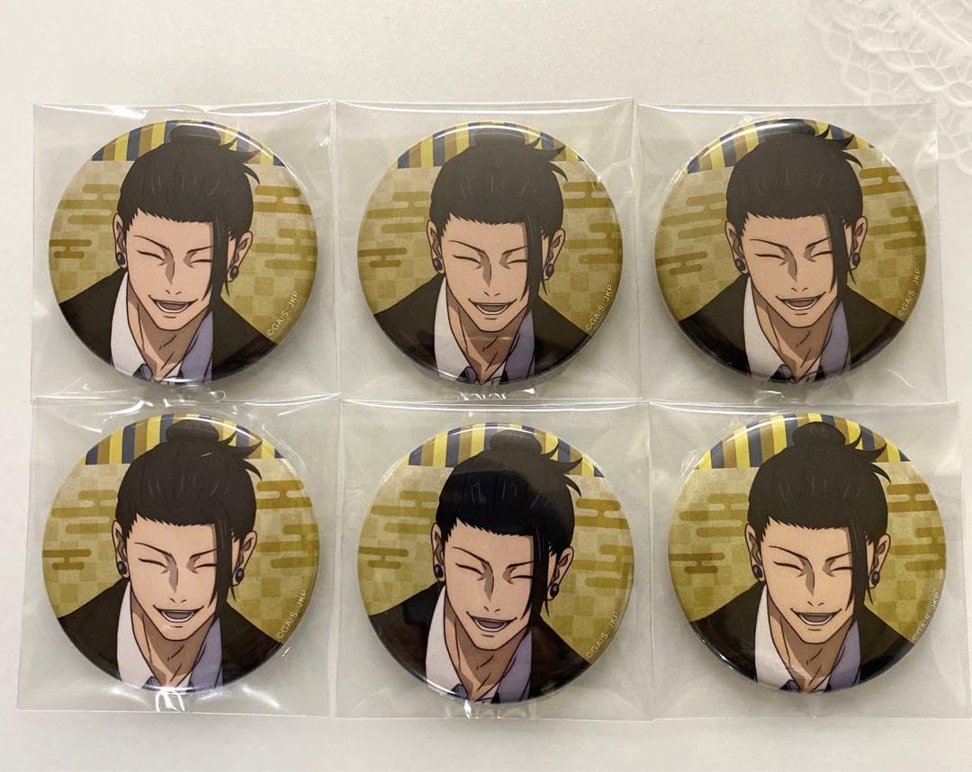 呪術廻戦 夏油傑 スーツ缶バッジ 【公式通販】