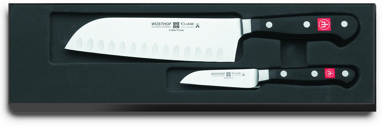 Amazon.com: Wusthof Classic 2-Piece Asian Santoku and Paring Knife