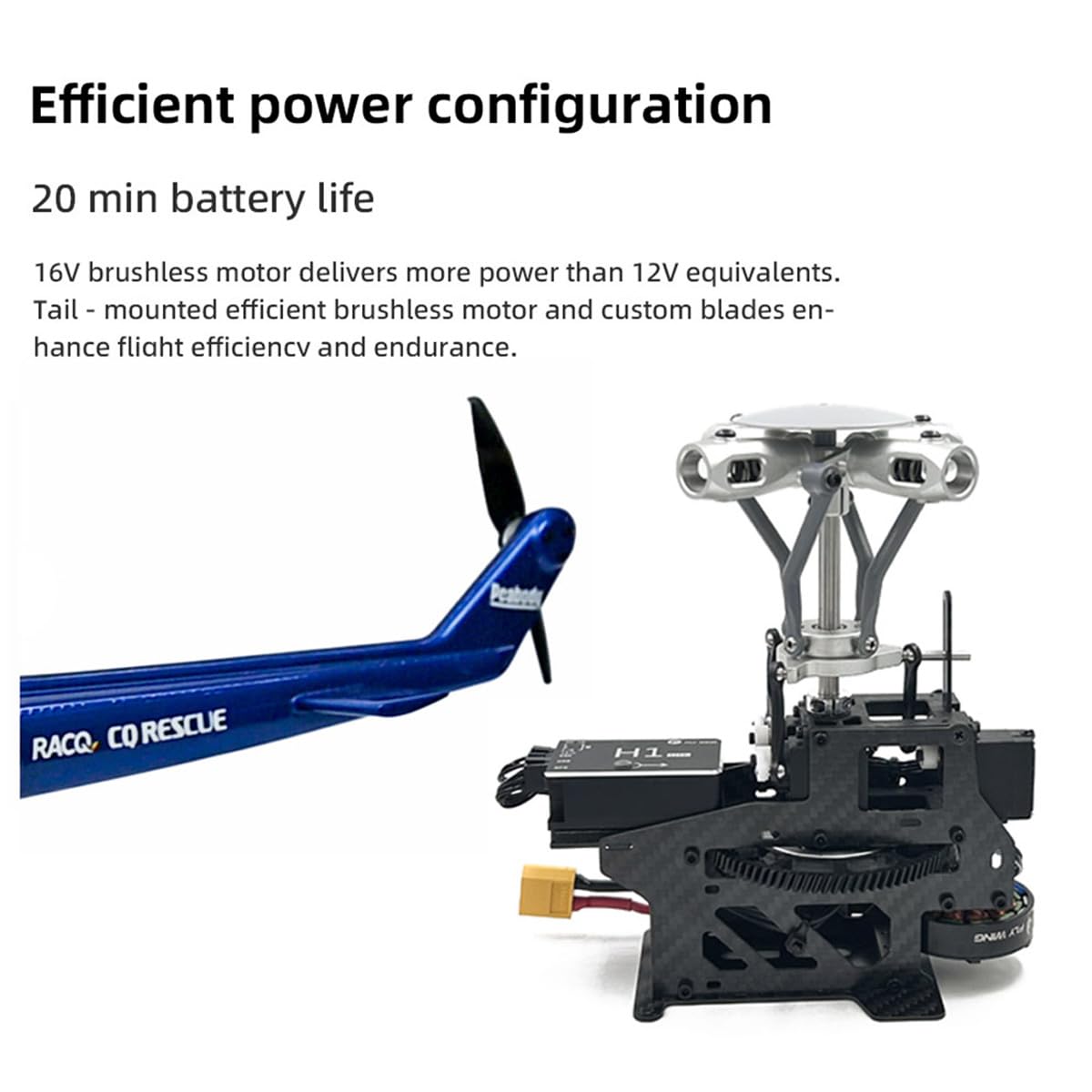 FLYWING BELL-412 - Helicóptero RC clase 470 para adultos, avión de 2.4G 6CH con posicionamiento GPS y retorno automático, 4 modos de vuelo para principiantes, vuelo al aire libre/interior, regalo para