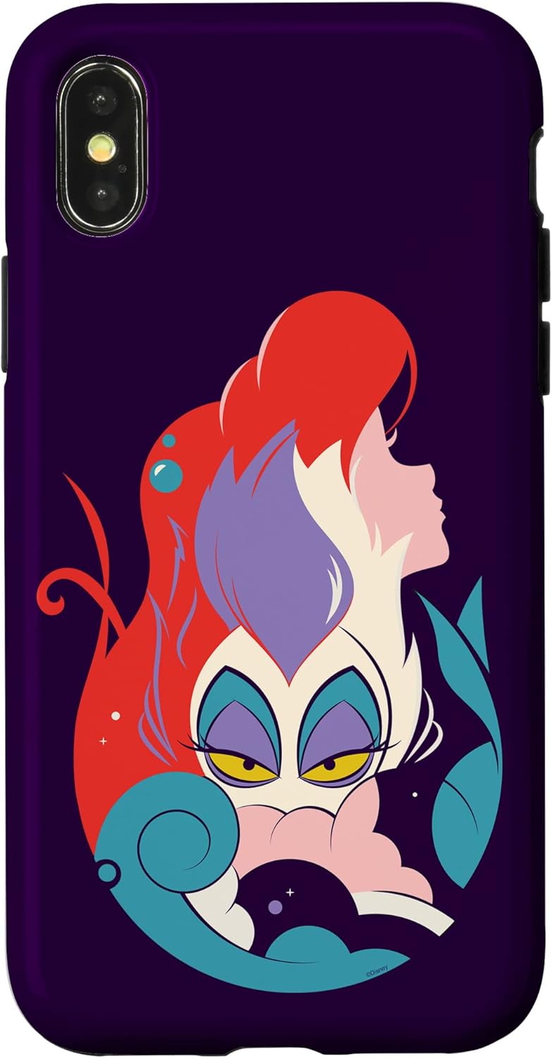 iPhone 13 Disney The Little Mermaid Ariel and Ursula Case