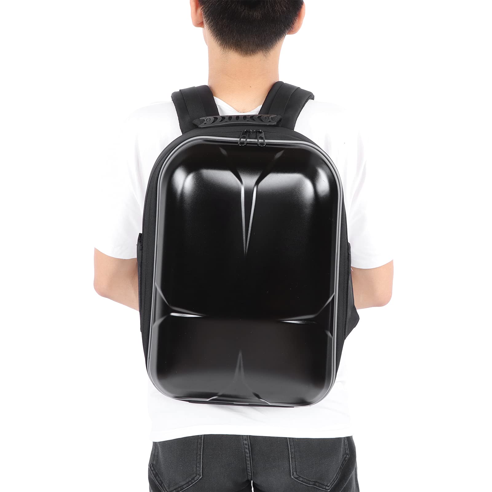 Acouto Mochila Rígida Impermeable Antigolpes Bolsa de Almacenamiento para Air 2S/Air 2 Drone Trasera Hecha y EVA de la Cual y Hecha ABS Mochila Rígida para MavicHardshell