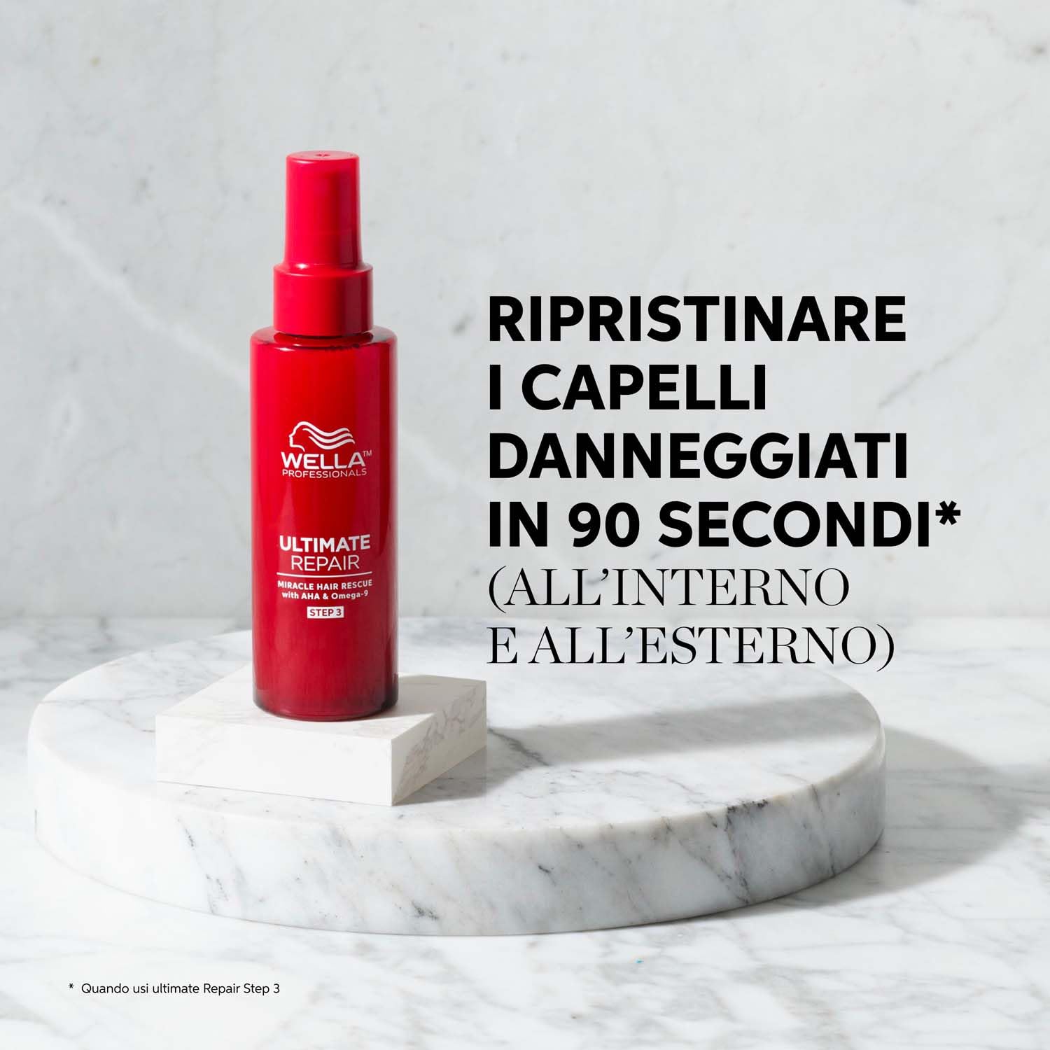 Wella Professionals Utimate Duo - Repair e Smooth - Cofanetto Natalizio – Miracle Hair Rescue & Miracle Oil Serum – Riparazione e Morbidezza - Disciplina con Squalano, AHA e Omega‑9 (95 + 100 ml)