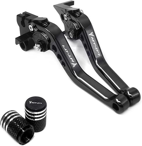 FLEAGE Motorbike Drum Brakes for Yamaha MT07 MT-07 MT 07 2015-2020 Motorcycle Accessories Brake Clutch Levers Tire Value Cover Cap Reservoir Levers