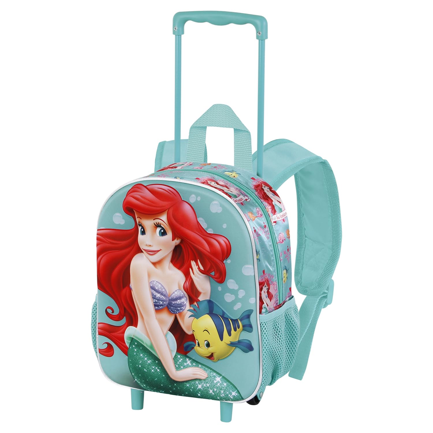 Disney Mochila 3d Con Ruedas Pequeña Mochila 3D con Ruedas Pequeña Unisex niños (Pack de 1)