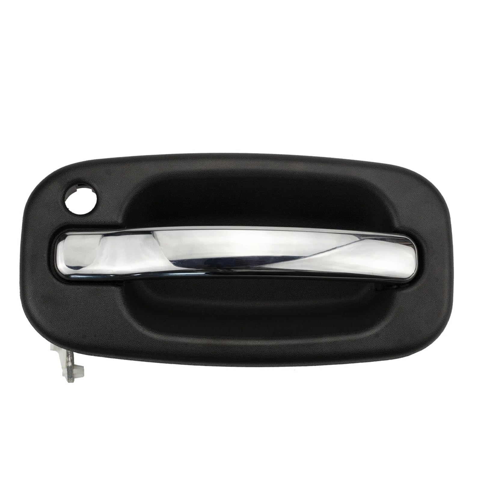 Ropaix Side Exterior Door Handle for Chevy for Avalanche for Silverado for Surburban for Tahoe 15034985 Front Rear Left Right Outside Door Handle(Chrome Front Left)