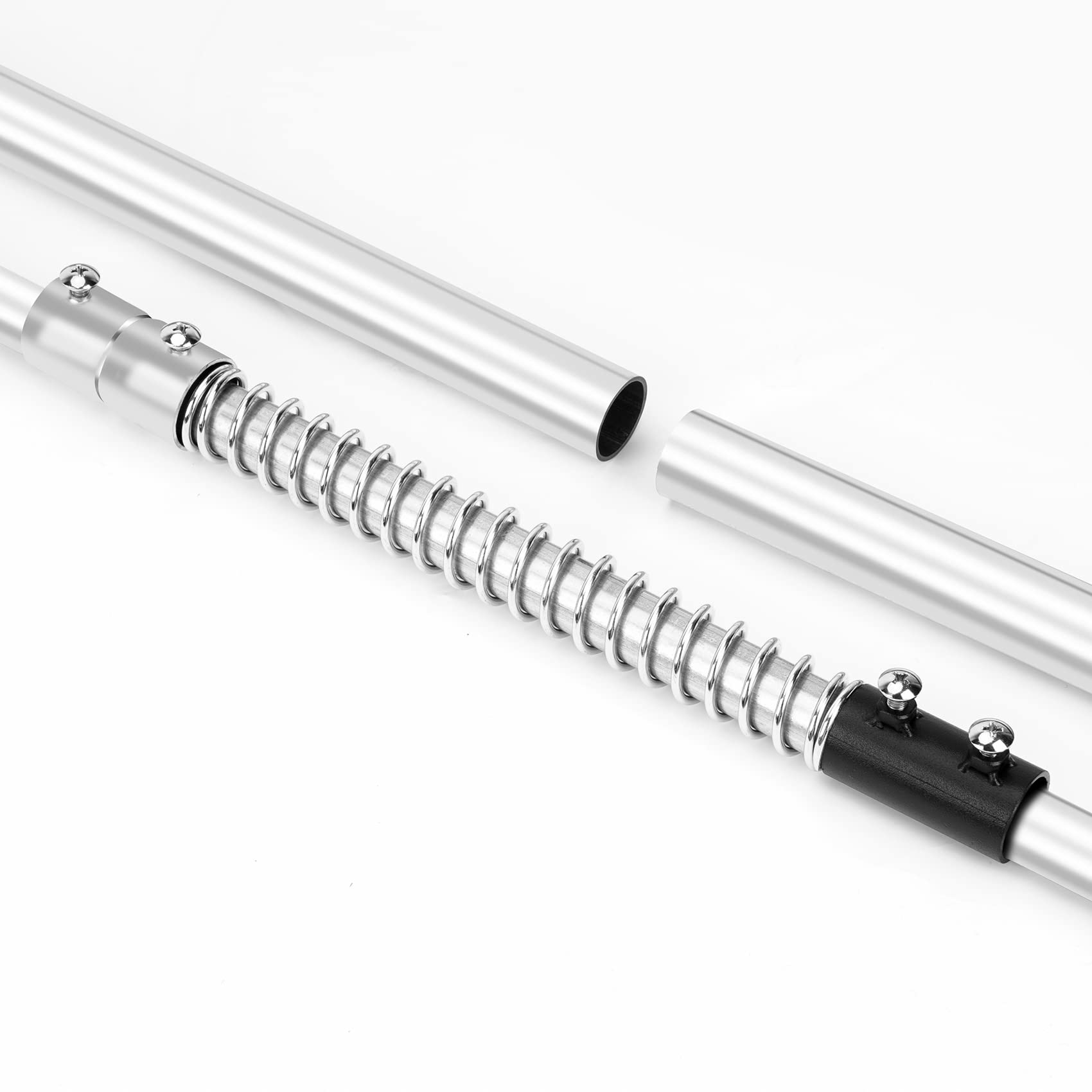 Stanbroil Smoke Guard for 28.5 to 48-Inch by 4-Inch Fireplaces, Black Powder-Coated Finish