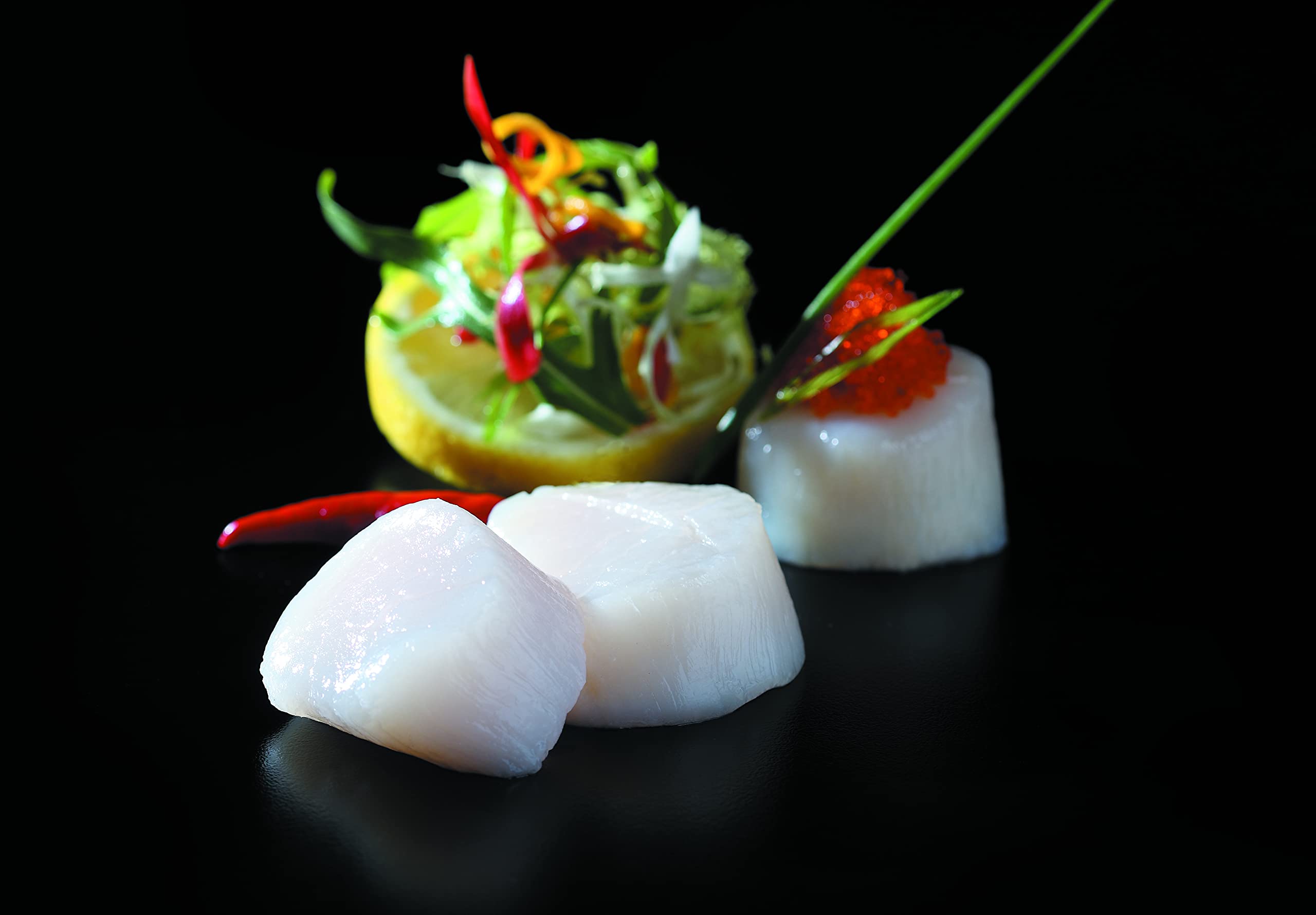 GSF Scallops Roe Off USA Large - 500g 20 Pieces