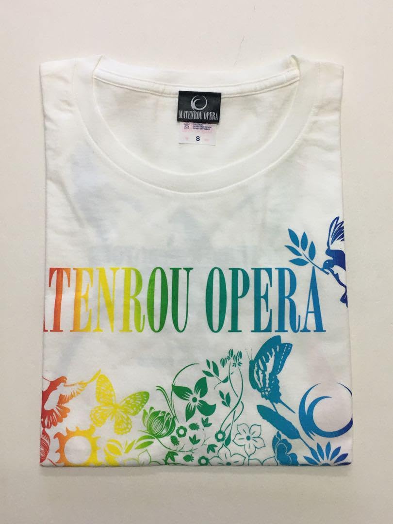 Amazon.co.jp: 摩天楼オペラ Tシャツ Sサイズ ホワイト カラフル