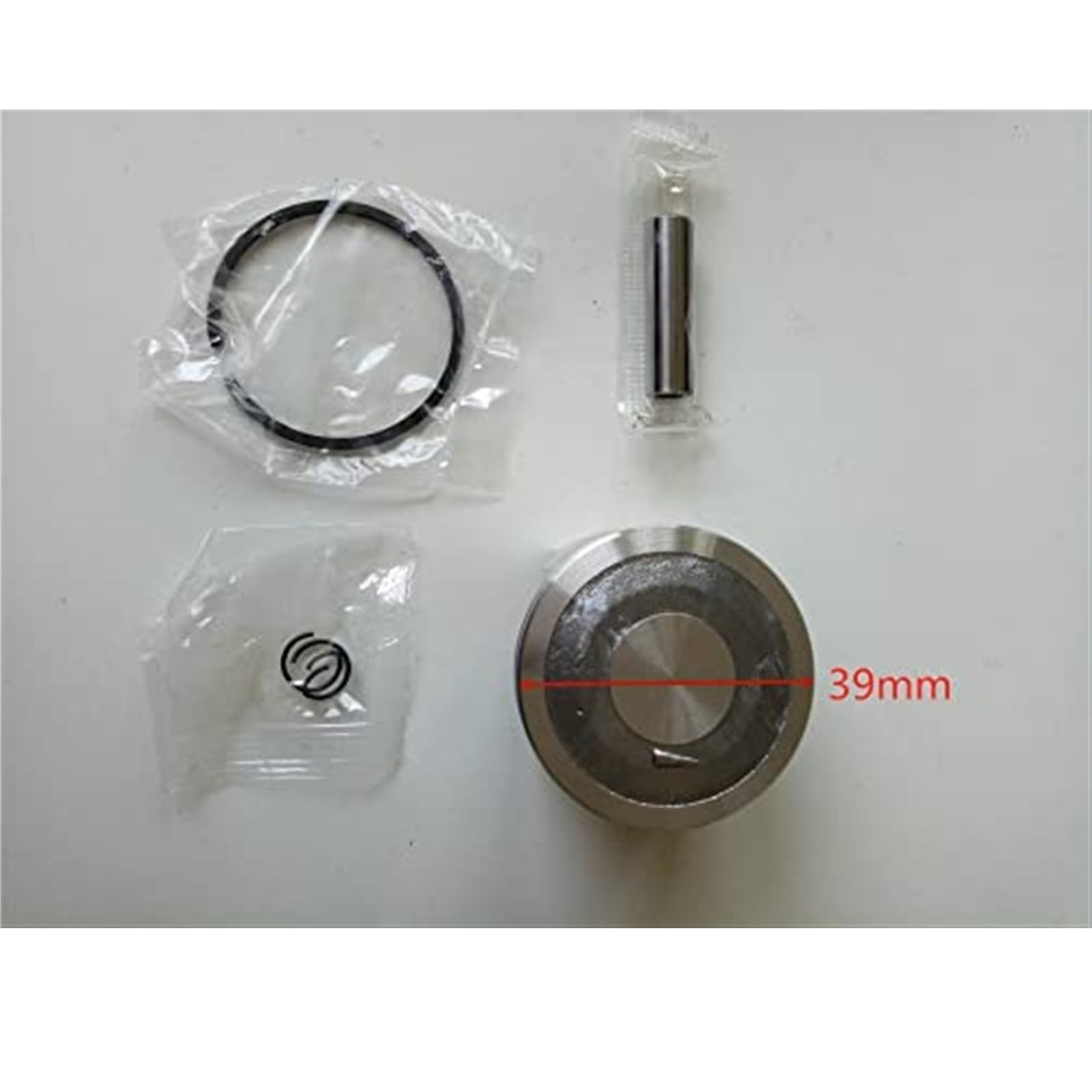 39mm zestaw pierścieni tłokowych cylindra, do Echo, piła łańcuchowa CS350 CS-350WES CS-350T CS350TES CS-351 wymiana piły łańcuchowej Zestaw podkładek łożyskowych
