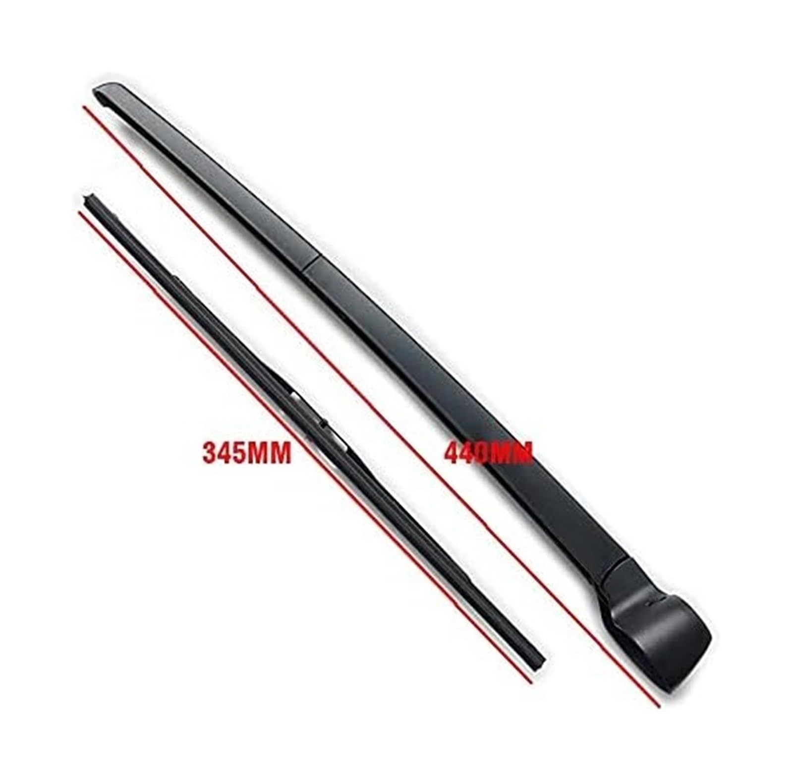 Auto Limpiaparabrisas Juego Para A3 8P HATCHBACK 2003-2008 Q7 4L 2006-2015 Escobillas De Limpiaparabrisas De Coche Escobillas De Limpiaparabrisas Trasero De 14" Parabrisas(Wiper blade and arm)