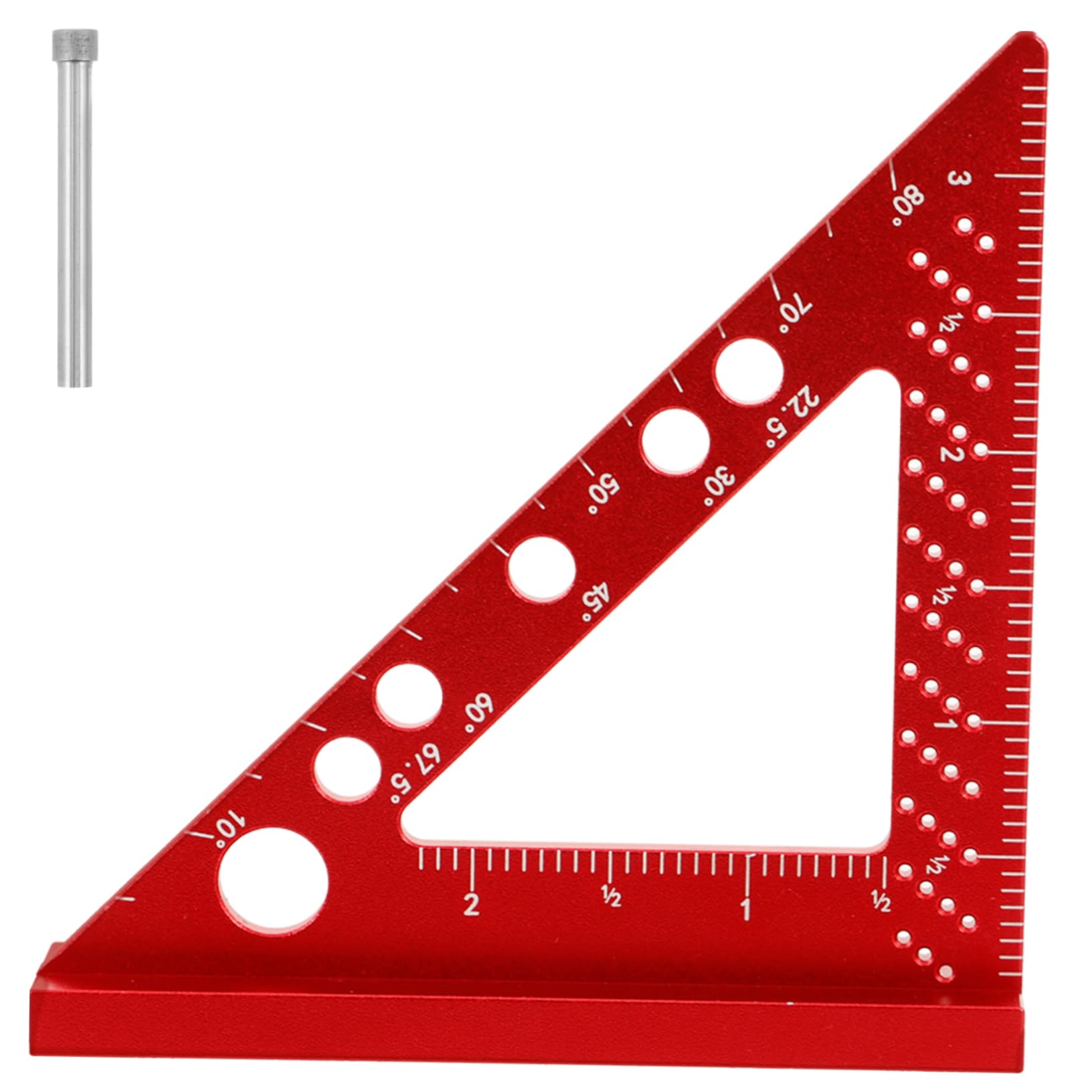 NUOBESTY 4 Piezas De Regla De Ángulo Recto Regla De Posicionamiento De De Carpintería Escuadra De Ingeniero Escuadra De Carpintero Cuadrada Profesional a