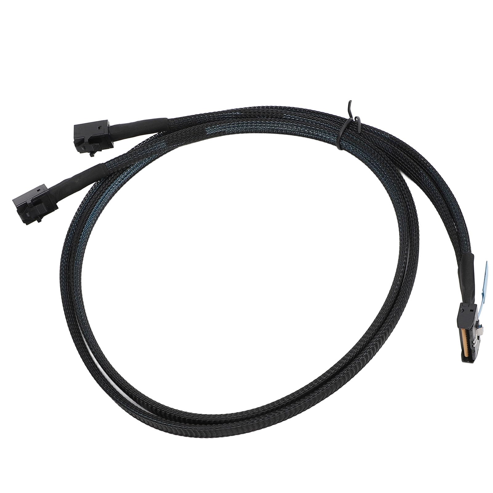 Cavo da MCIO 8i a 2*SFF-8643, MCIO 8i da 74 Pin a Mini SAS HD SFF-8643, PCIE 5.0, velocità di Trasferimento 32 GT/s, per Server, Data Center, 80 Cm