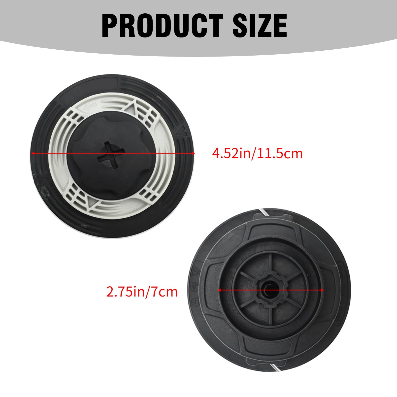 Hoypeyfiy 2 Pcs 4006 710 2126 Trimmer Head - Image 3