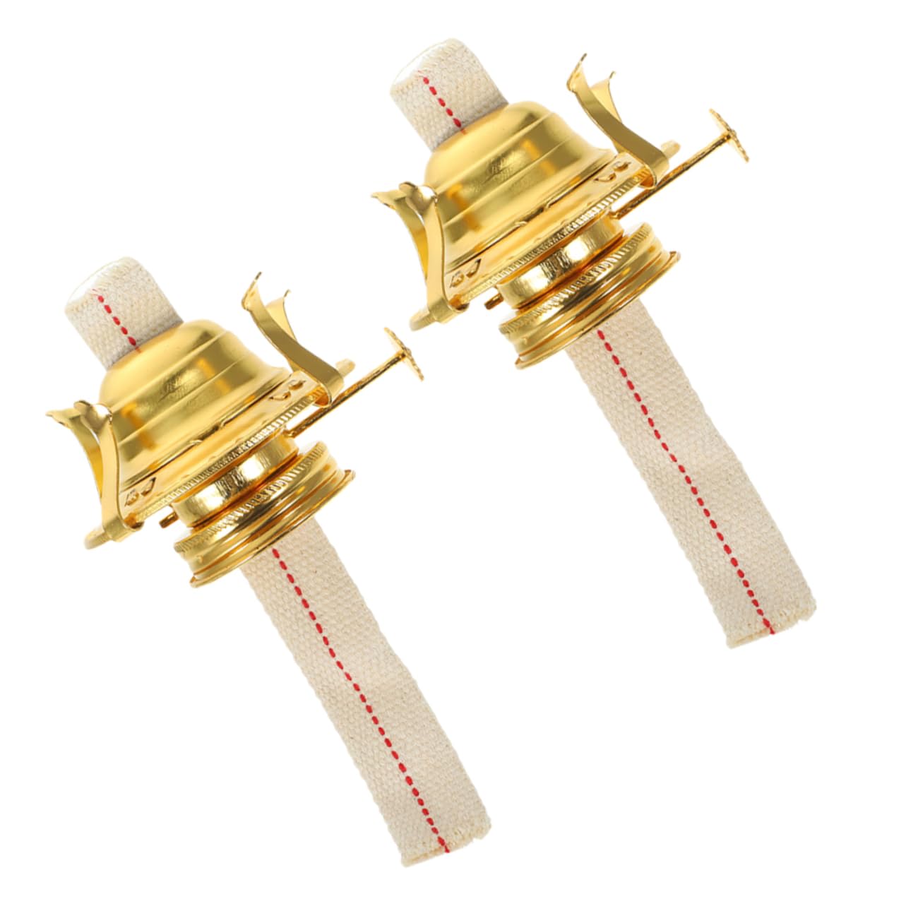 HONMEET 2pcs Oil Lamp Kerosene Lamp Replacement Burner Oil Lamp Regulator Vintage Style Holder