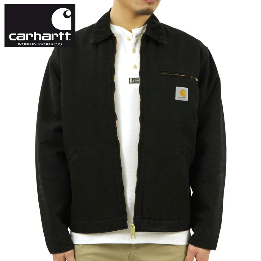 Carhartt 黒 デトロイトジャケット Lサイズ Carhartt ブルゾン アウター Carhartt/カーハート デトロイト