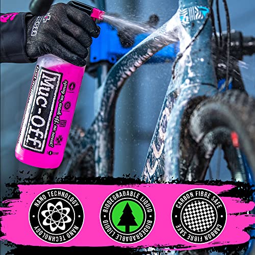 Muc-Off Nano Tech Bike Cleaner 1L | Biodegradable Formula, Safe on Carbon Fibre and All Surfaces | Breaks Down Dirt on a Molecular Level (33.8 Fl Oz (Pack of 1)) - Image 4