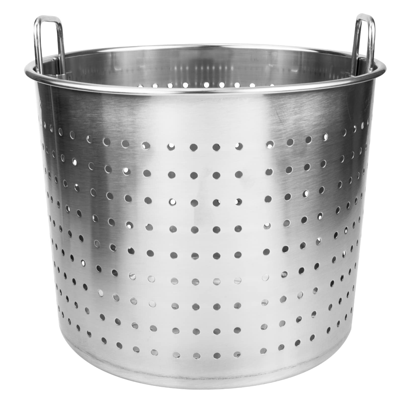 Kichvoe Food Stock Pot Basket: Strainer Basket Seafood Boiling Basket Deep Fryer Pot Stainless Steel Insert Basket Pasta Insert Basket for Boiling and Steaming Pot