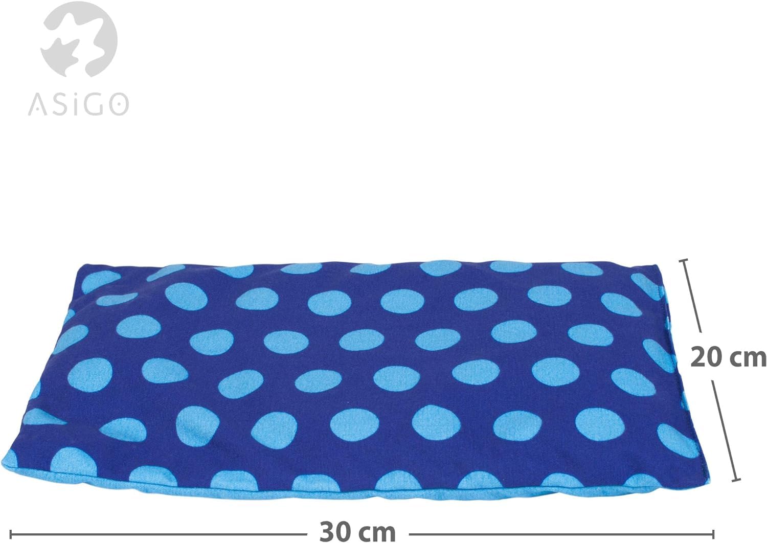 Cuscino Noccioli di Ciliegia ca. 20x30cm | Cuscini per Cervicale | Per Dolori Muscolari, alla Schiena e alla Cervicale | Cuscino Termico Microonde o Forno | Fatto a Mano - Made in Germany