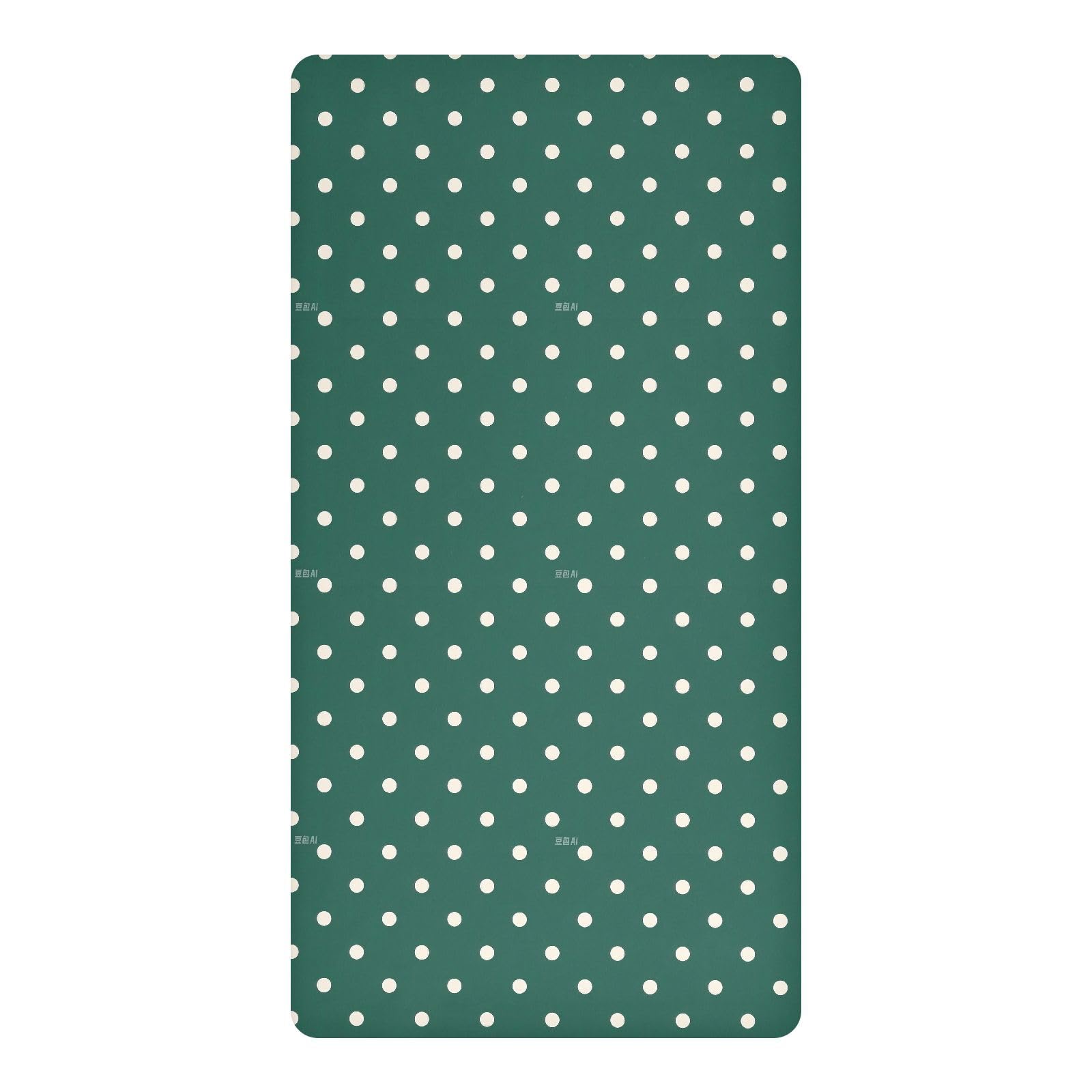 Drap de lit imperméable 132 x 71 cm drap housse bébé vert