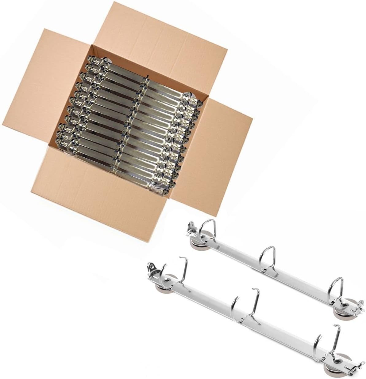 3 Ring Binder Locking Mechanism, 1" D Shaped