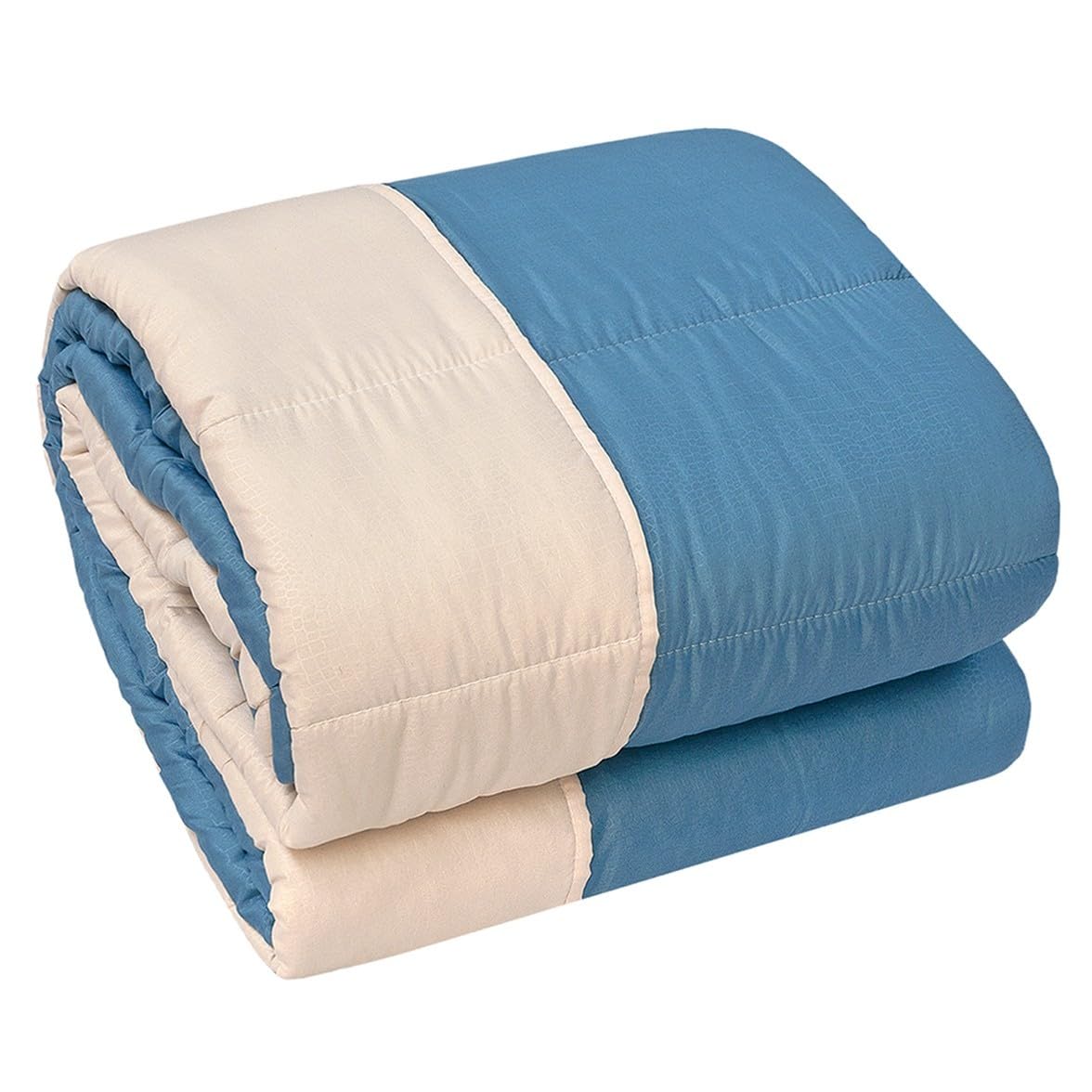 emmevi Trapunta Piumone Invernale Double Face 250 gr Ufficiali Coperta Calda Letto Matrimoniale Azzurro
