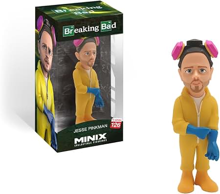 Amazon.com: Mezco Toys Breaking Bad: Jesse Pinkman green Hazmat 6
