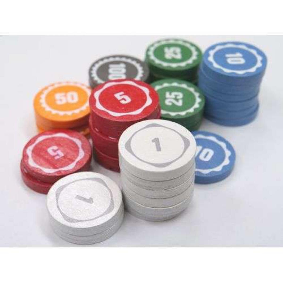 Amazon.co.jp: テンデイズオリジナル木製コイン100枚セット（箱入り） : おもちゃ