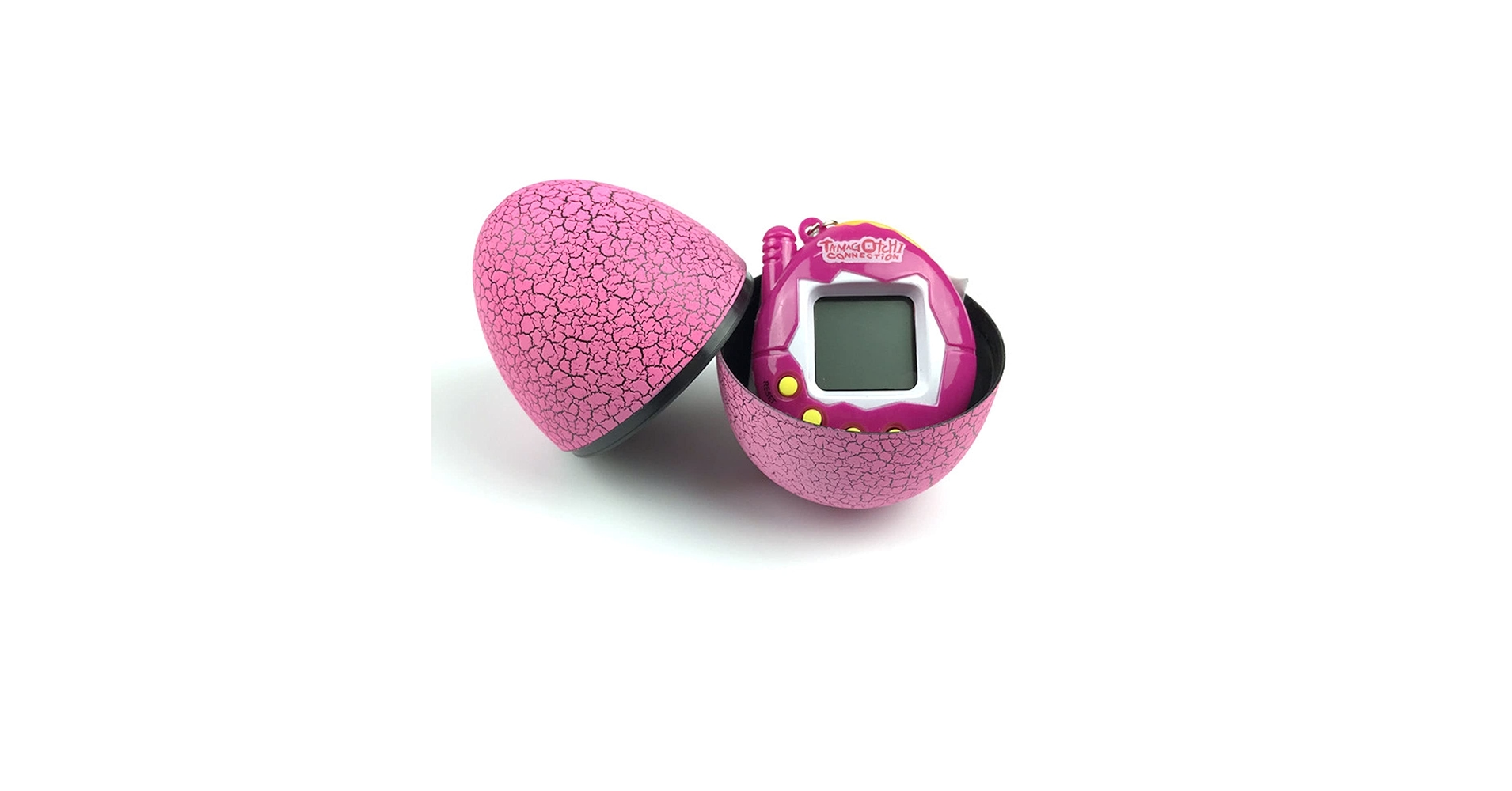 デジタルペット 卵型 ピンクと白 Amazon.co.jp: 電子ペット 子供 ポータブル 面白い バーチャル