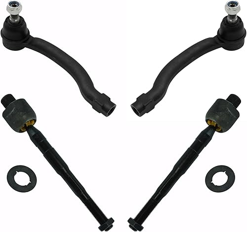 Vista 94 de TRQ - Juego de barras de acoplamiento delanteras interiores y exteriores