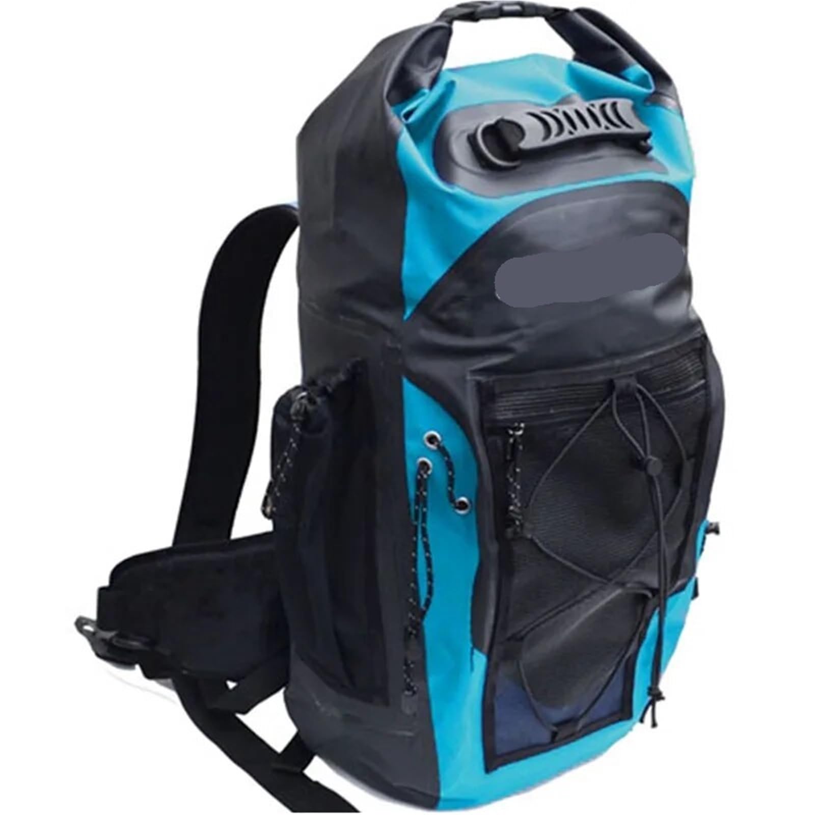 Sacca Impermeabile Zaino impermeabile da 30 litri, borsa a secco for nuoto, vela, canottaggio, rafting, separazione tra asciutto e bagnato(Blue)