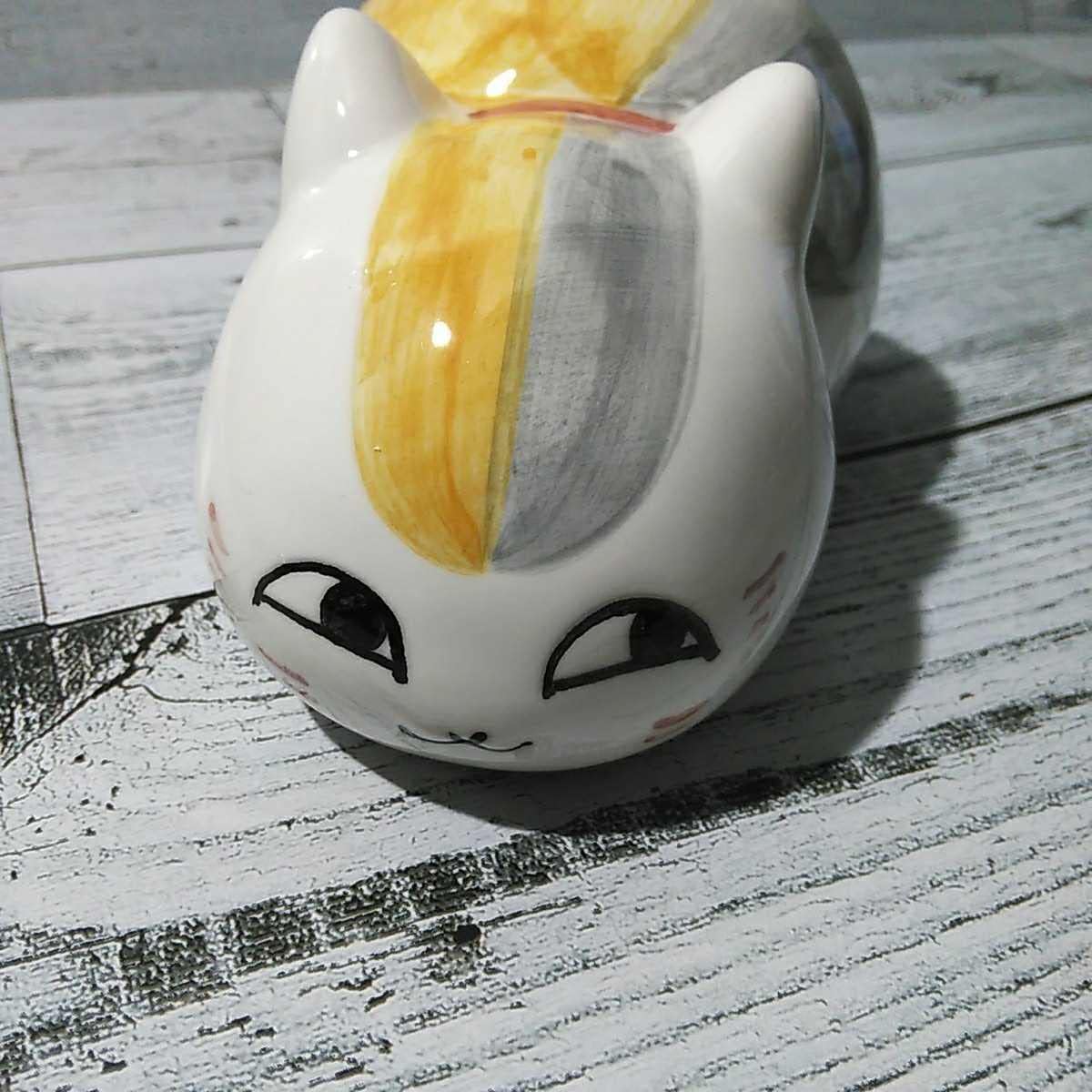 夏目友人帳☆ニャンコ先生 瀬戸焼 貯金箱 夏目友人帳 ニャンコ先生 貯金